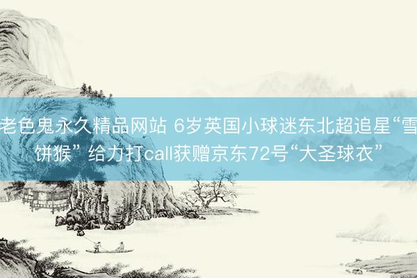 老色鬼永久精品网站 6岁英国小球迷东北超追星“雪饼猴” 给力打call获赠京东72号“大圣球衣”