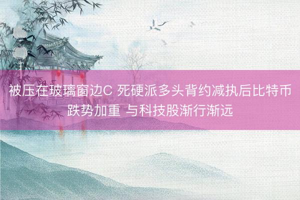 被压在玻璃窗边C 死硬派多头背约减执后比特币跌势加重 与科技股渐行渐远